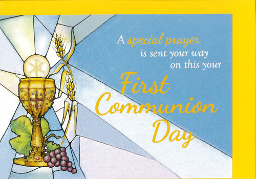 SACCOM01 First Communion Greeting