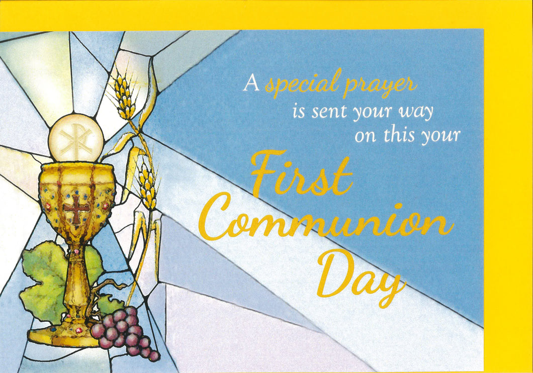 SACCOM01 First Communion Day Greeting