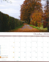 Load image into Gallery viewer, CAL26LG Large Calendar for 2026