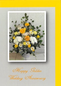RP36m Golden Wedding Anniversary Mass Bouquet