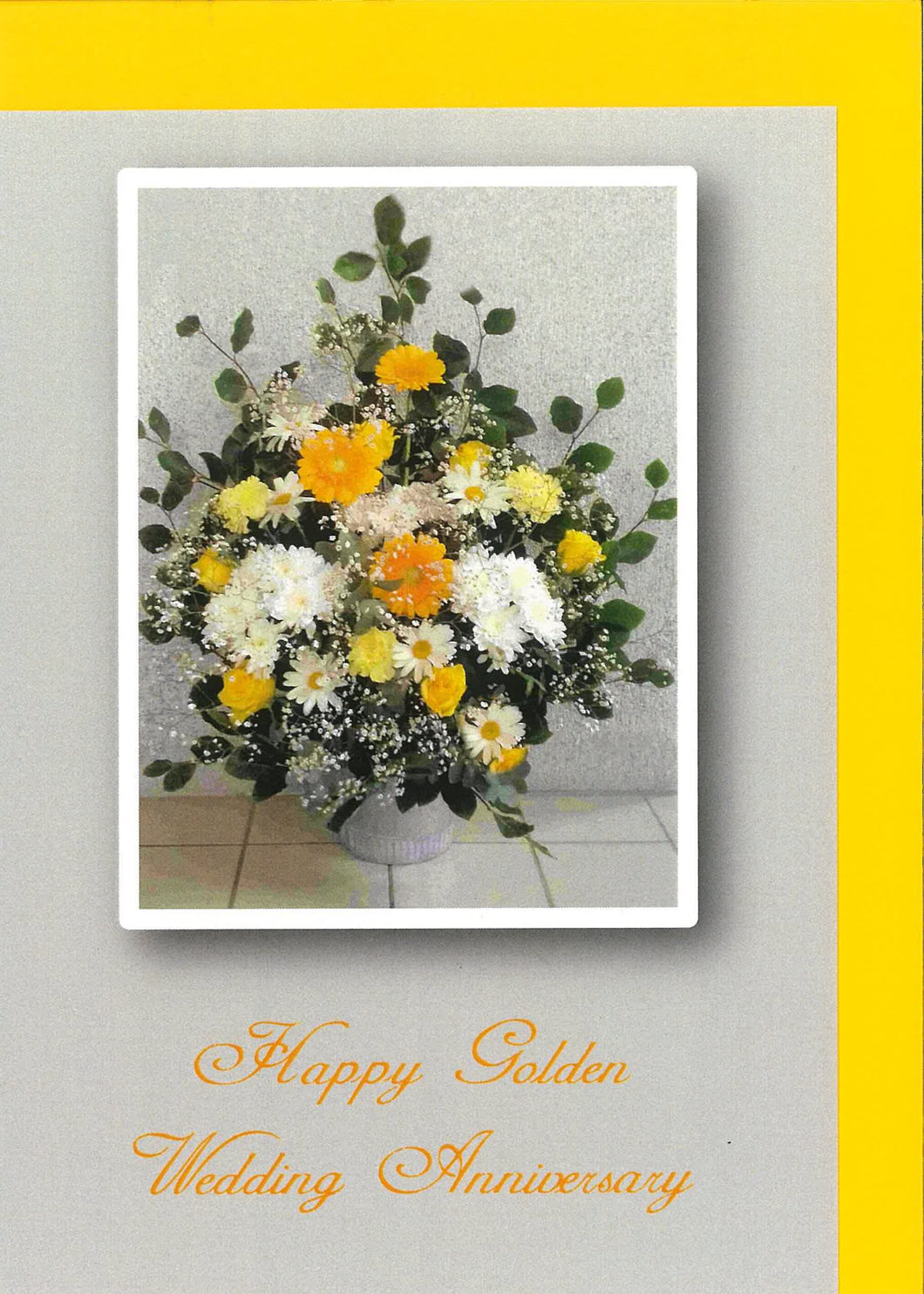 RP36m Golden Wedding Anniversary Mass Bouquet