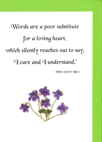 RP17B Sympathy Card