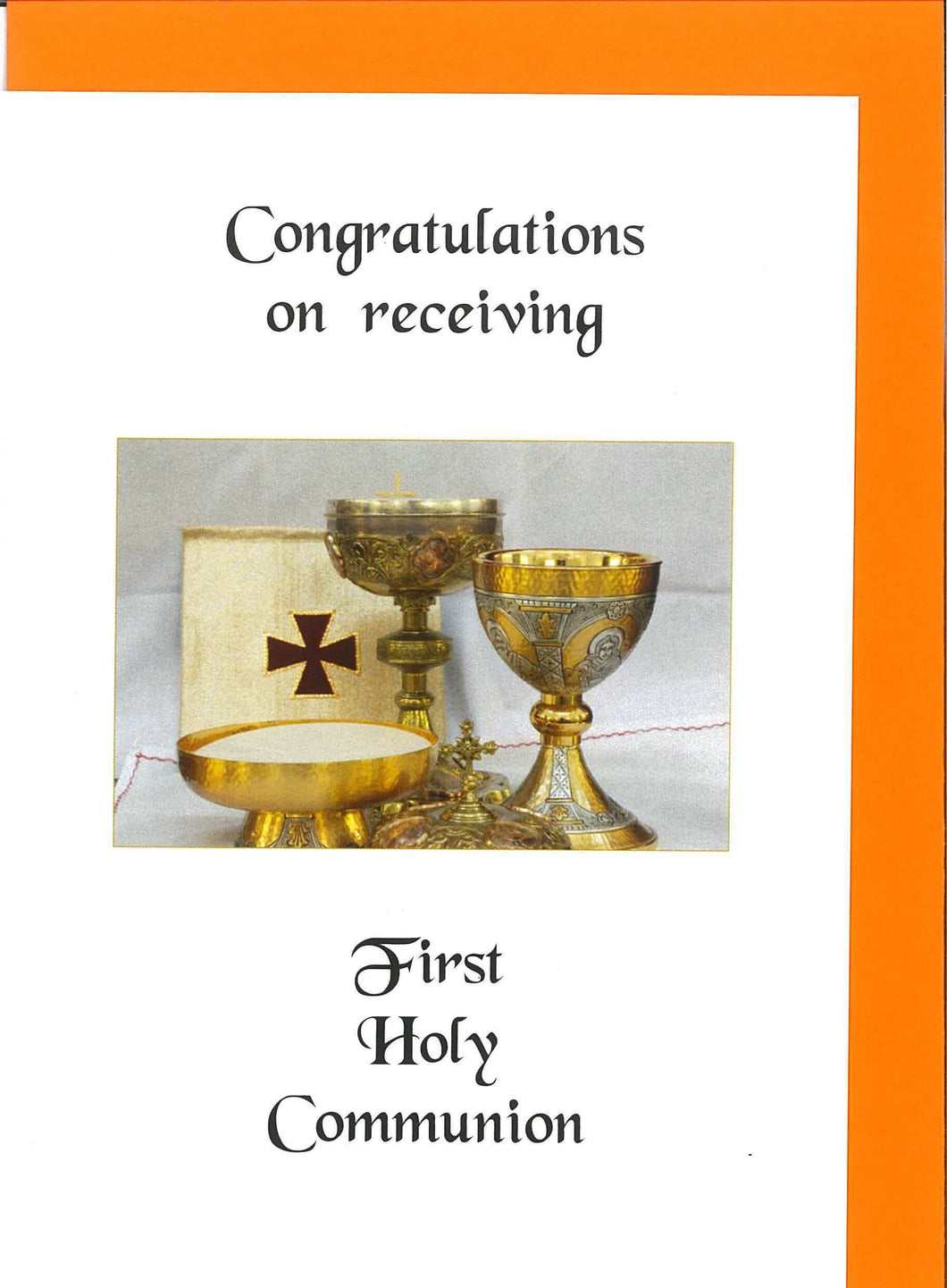 RP93d Congratulations on First Holy Communion