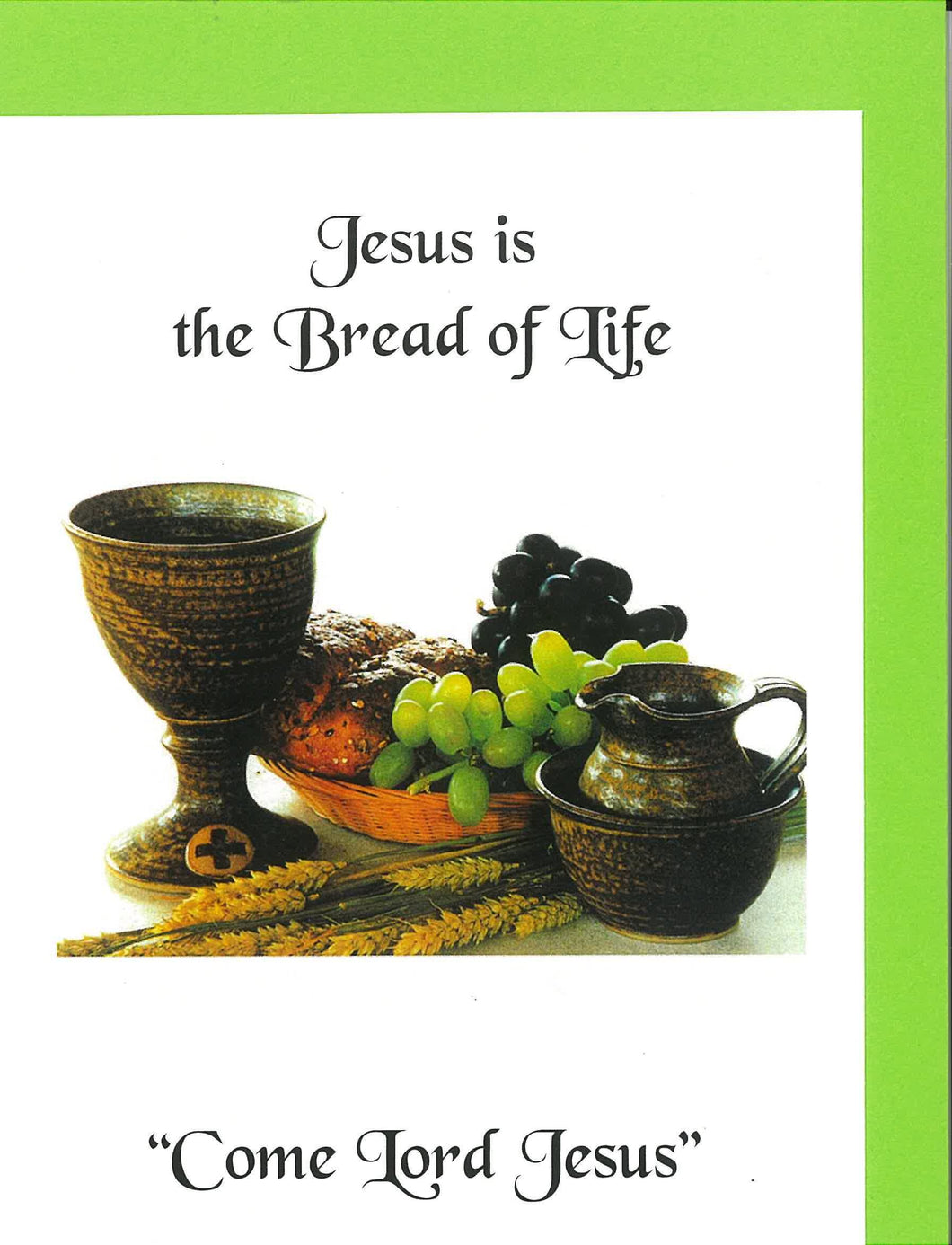 RP93b Come Jesus - First Holy Communion Card