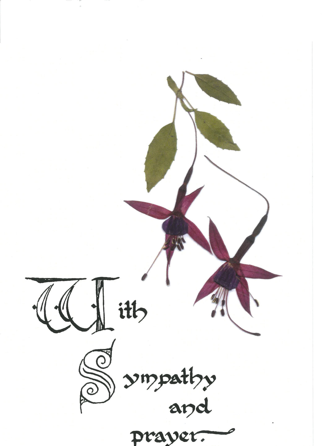 RP4B With Sympathy and Prayer Mass Card