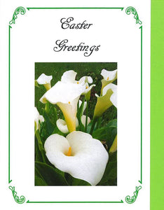 RPE8L Easter Greetings Card (Pack of 4)