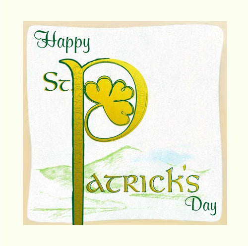 P12 St Patrick's Day Cards (Square - Pack of 4 )