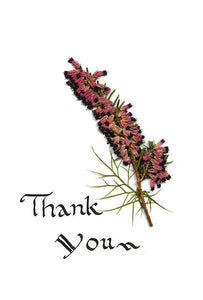 RP16a Thank You - Heather (Pack of 4)