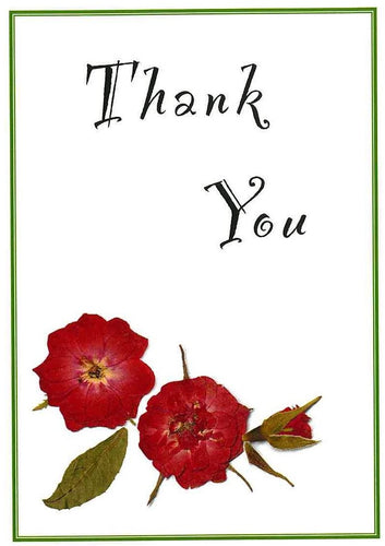 RP16d Thank You - Roses (Pack of 4)