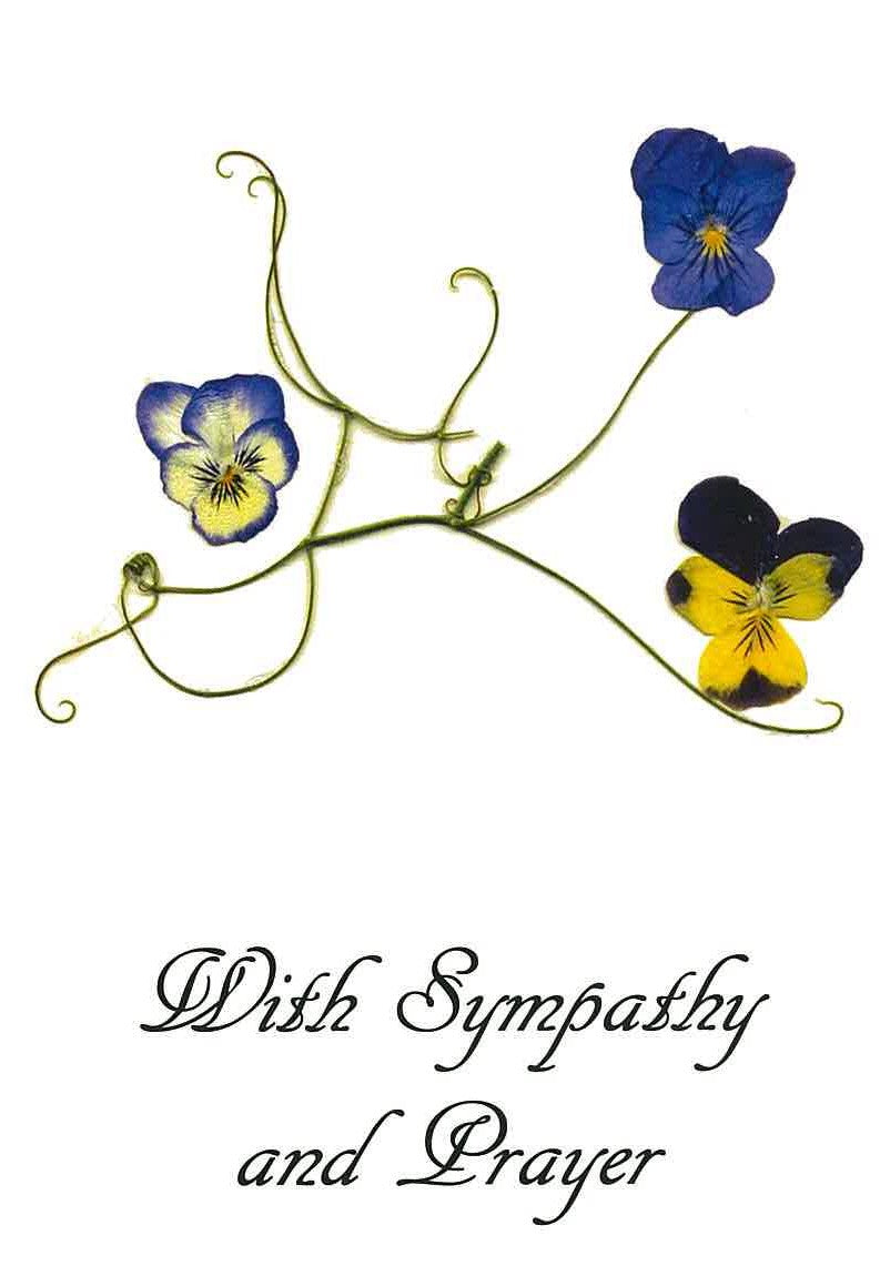 RPD 6 Sympathy Mass Card (Violas)