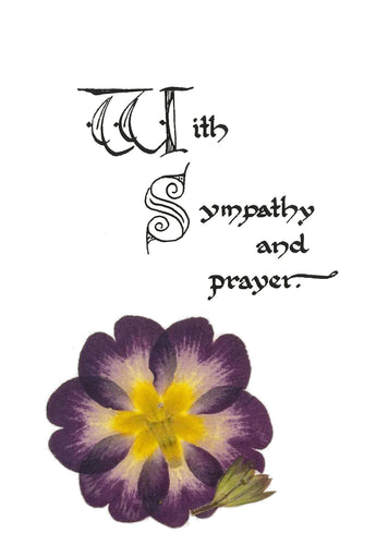 RP 4e With Sympathy and Prayer (Primula)